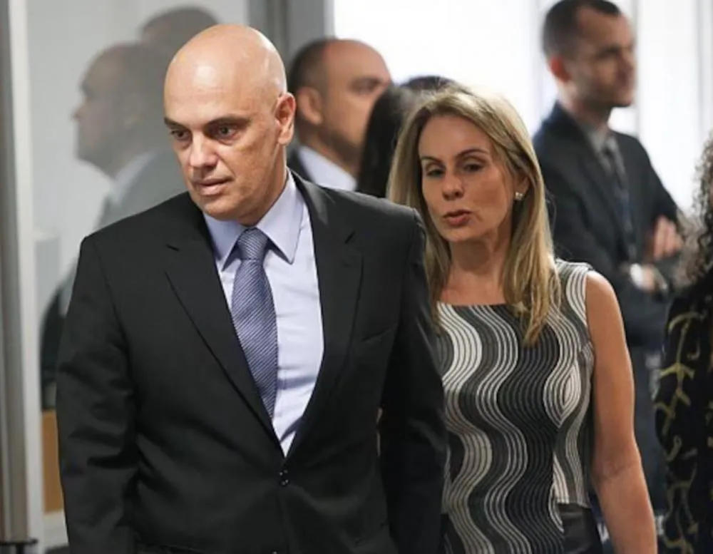 EUA ampliam ofensiva e sancionam esposa de Alexandre de Moraes