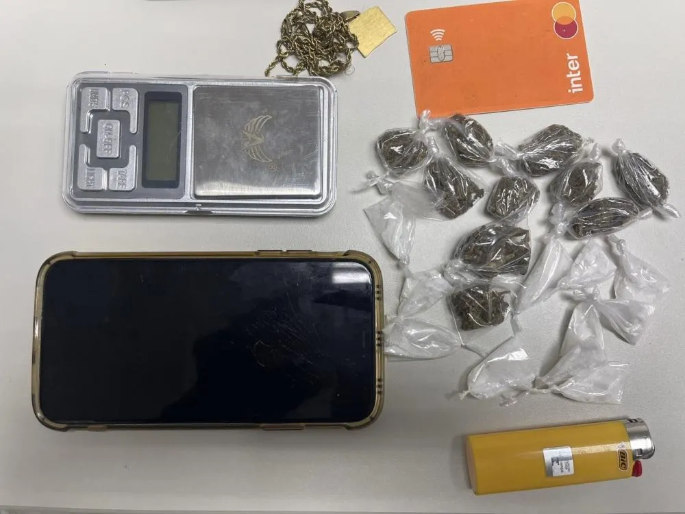 Cipe Polo prende suspeito de tráfico de drogas na Nova Vitória