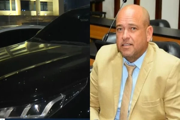 Carro blindado de Binho Galinha é encontrado pela PF em área de mata