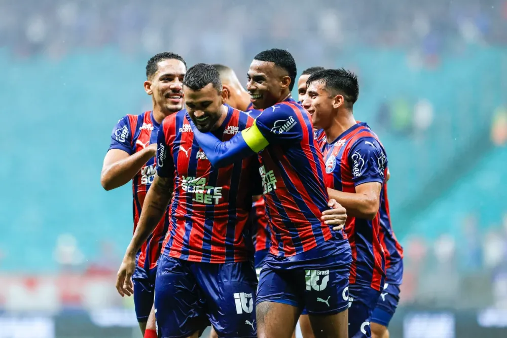 Bahia supera a chuva e o Internacional em partida atrasada pela Série A