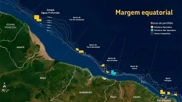 MPF recorre para barrar exploração de petróleo na bacia do Amazonas