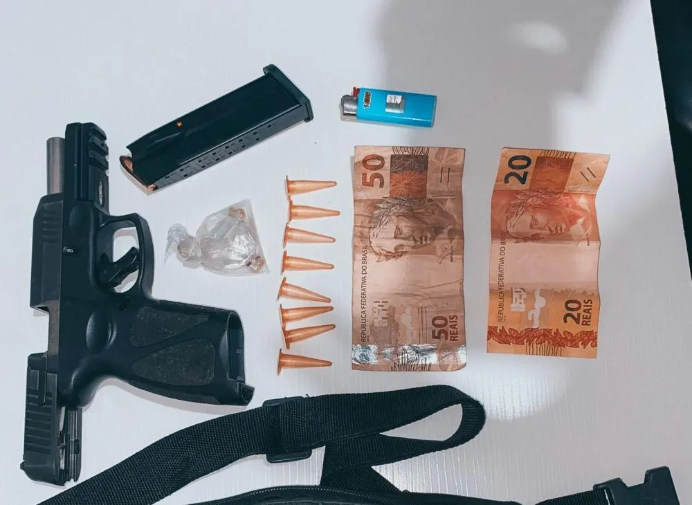 Polícia apreende menor com drogas e arma de fogo em Campinas de Malhadas