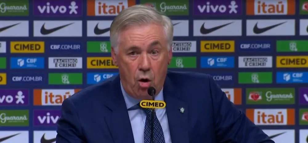 Com Luciano Juba, Ancelotti convoca Seleção Brasileira para amistosos