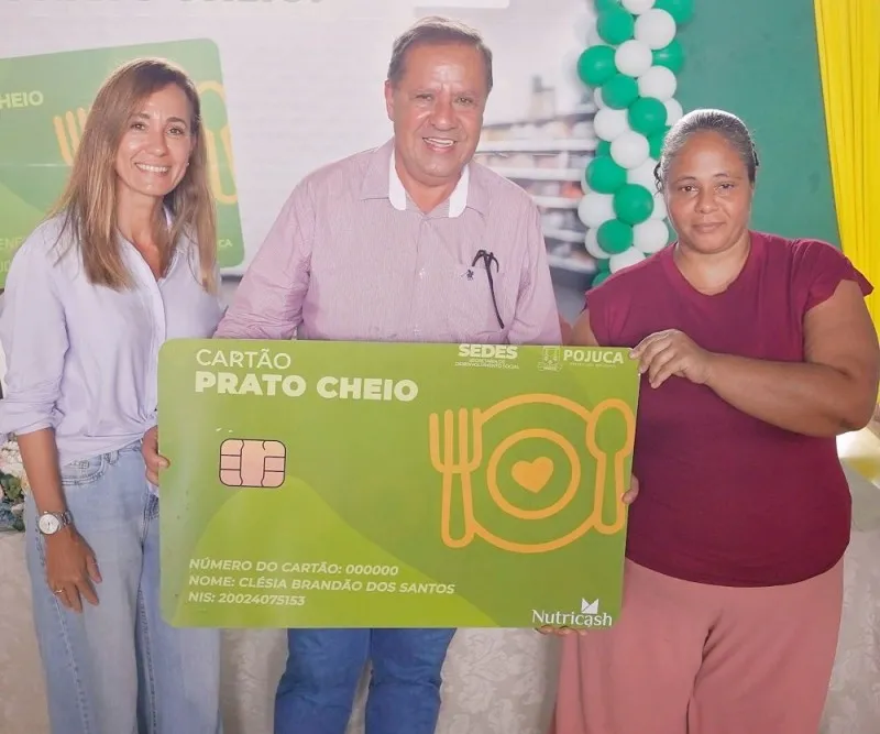 Pojuca lança Programa Prato Cheio e substitui cestas básicas por cartão alimentação