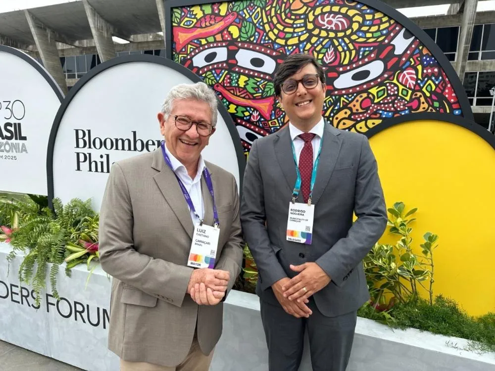 Comitiva de Camaçari participa do Fórum de Líderes Locais da COP30