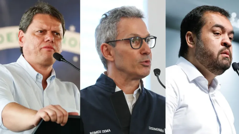 Tarcisio, Zema e Castro tentam mobilizar deputados por PL Antiterrorismo