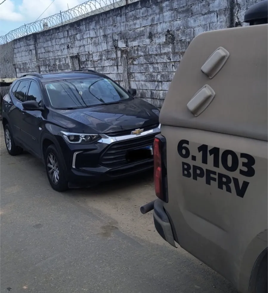 Forças Policiais localizam carro de nutricionista próximo à BR-324