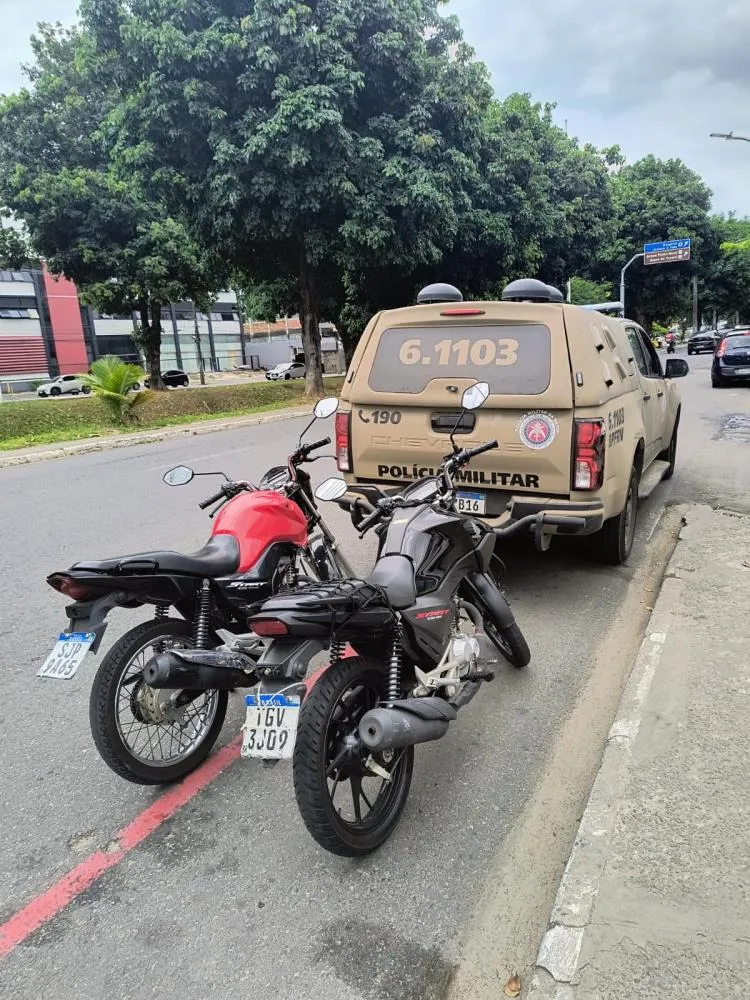 Batalhão Apolo da PM captura dupla suspeita de usar motos em sequestro de nutricionista