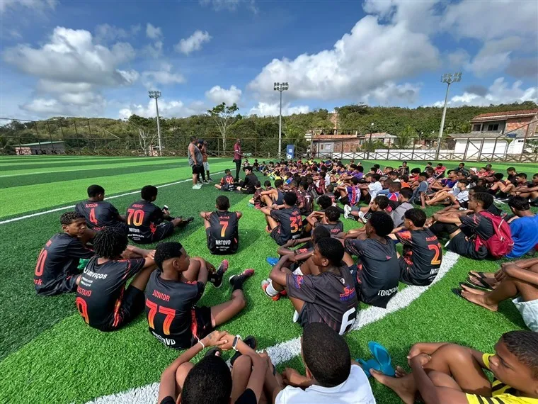 Avaliação técnica reúne mais de 300 jovens atletas em Terra Nova