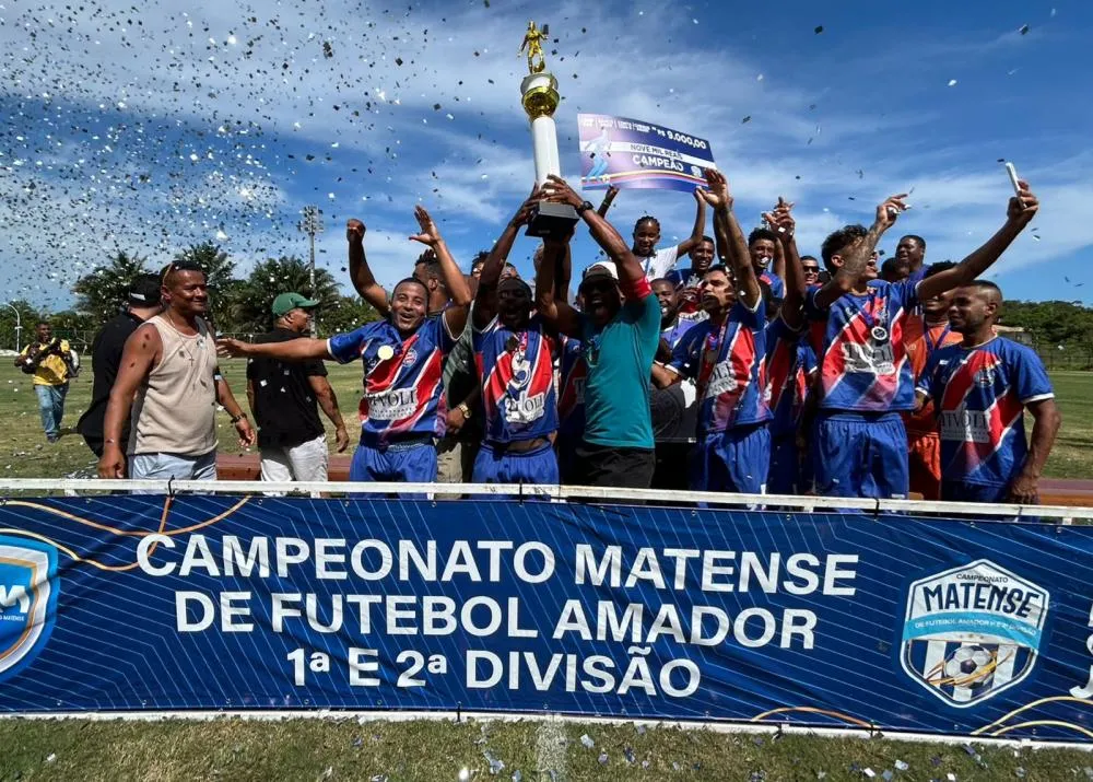Bahia da Praia do Forte e Esporte Clube Diogo são campeões pelo Campeonato Matense