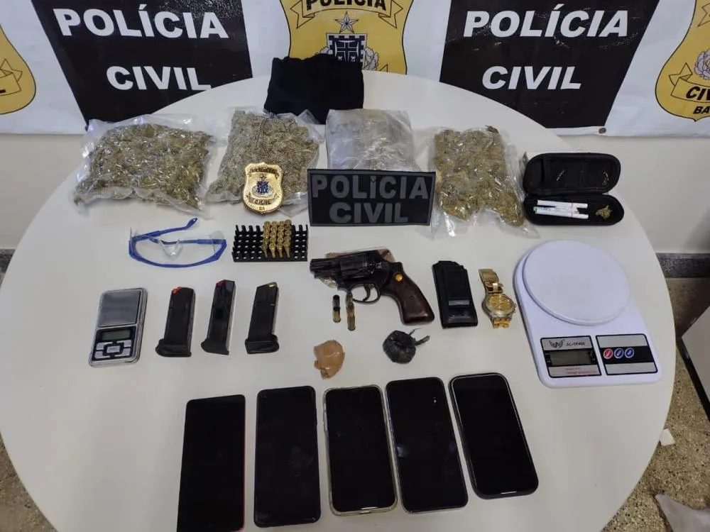 Operação captura 15 integrantes de facção na Bahia e em São Paulo