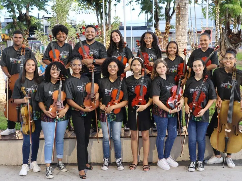 Orquestra Popular Matense participa da comemoração dos 10 anos do Shopping Boulevard Camaçari