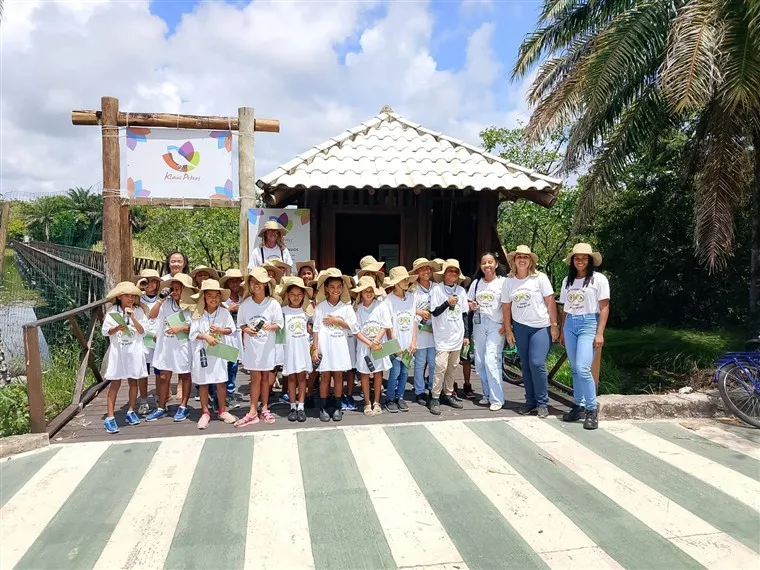 Programação no Parque Klaus Peters encanta alunos da rede municipal