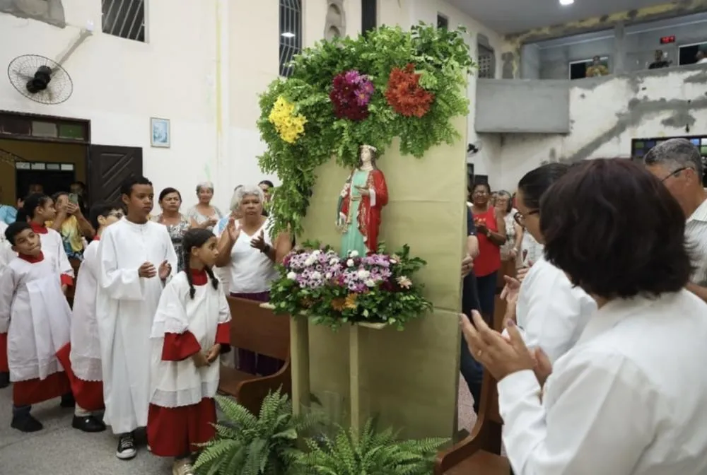 Paróquia da Gleba C inicia festejos de Santa Luzia com nove dias de fé, tradição e solidariedade