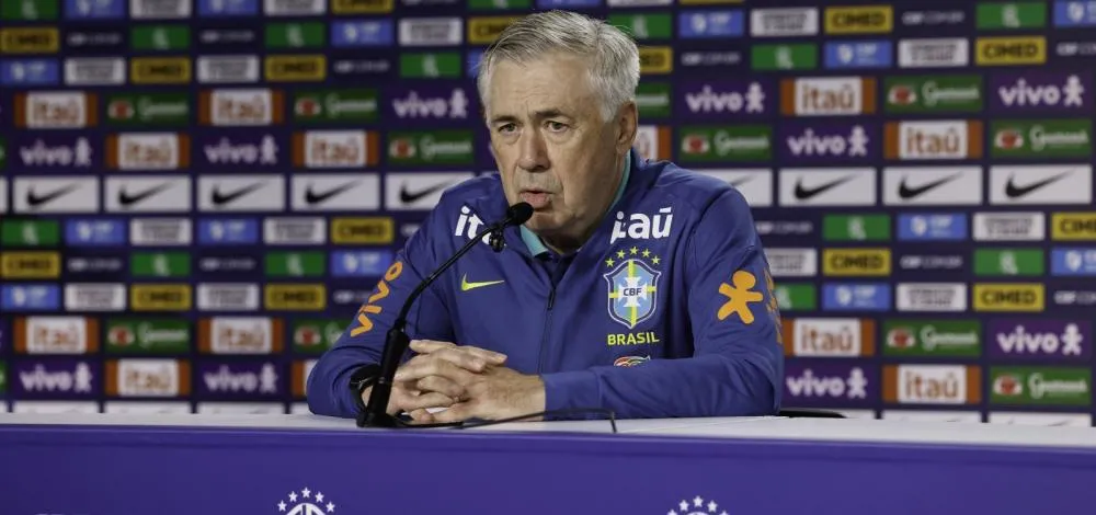 Ancelotti diz que Brasil pode vencer todos os jogos da fase de grupos em 2026