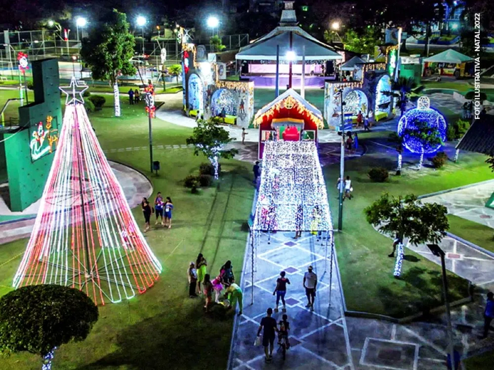Natal Encantado 2025 transforma a cidade em um cenário de magia, arte e celebração