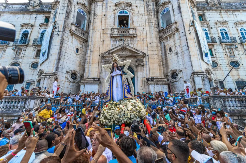 Baianos se preparam para celebrar Nossa Senhora da Conceição da Praia nesta segunda (8)