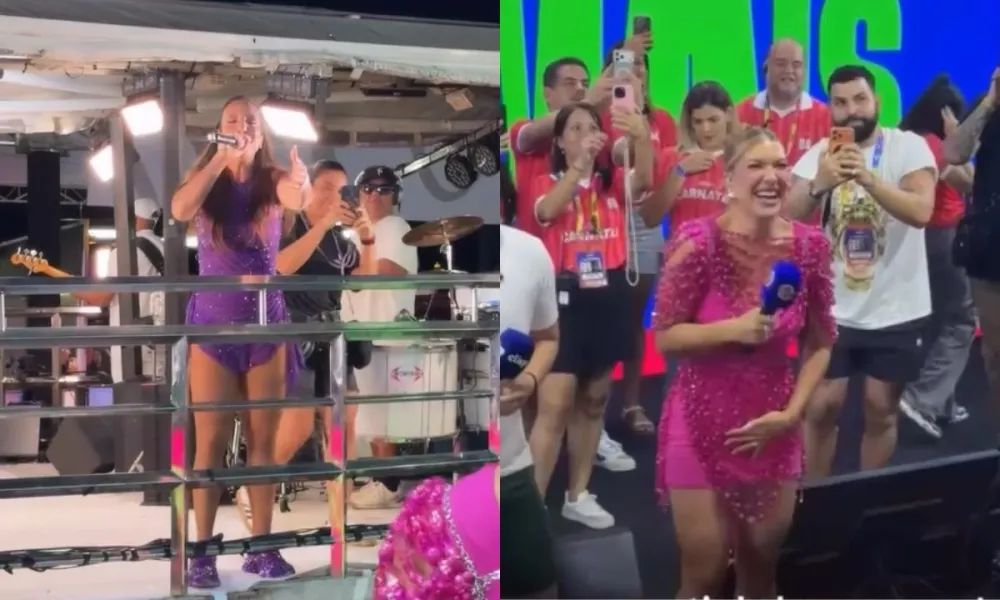 Ivete Sangalo se derrete por Lore Improta grávida e dá conselho