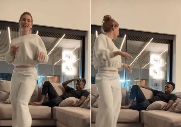 Virginia dança hit que leva seu nome e arranca risadas de Vini Jr.