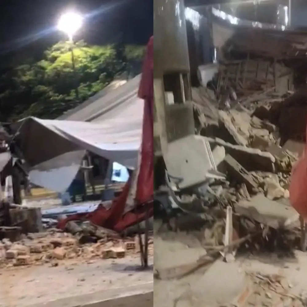 Explosão atinge quiosque na orla de Madre de Deus e mobiliza equipes de resgate