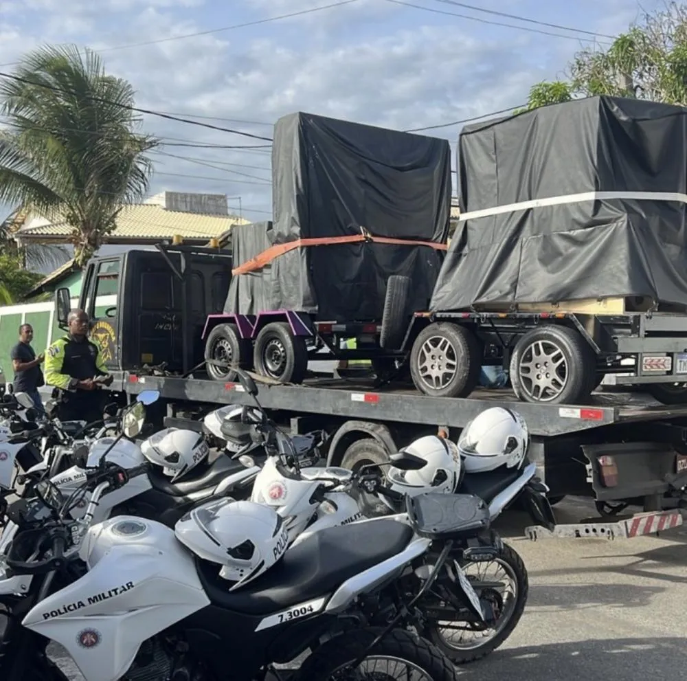 Operação Paredão apreende quatro equipamentos de som e remove veículos no Réveillon de Jauá