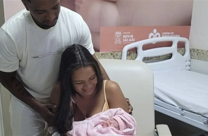 Nasce a primeira bebê matense de 2026
