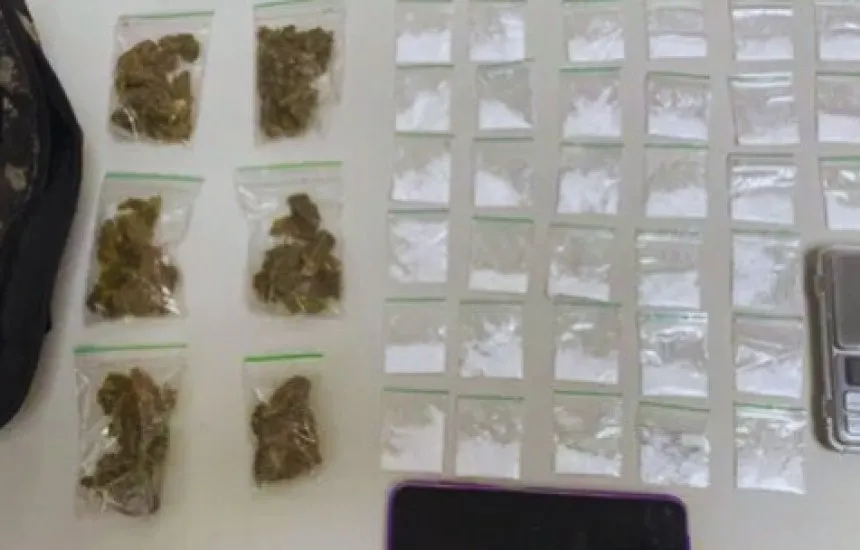Polícia Militar prende suspeito e apreende drogas no bairro do Natal