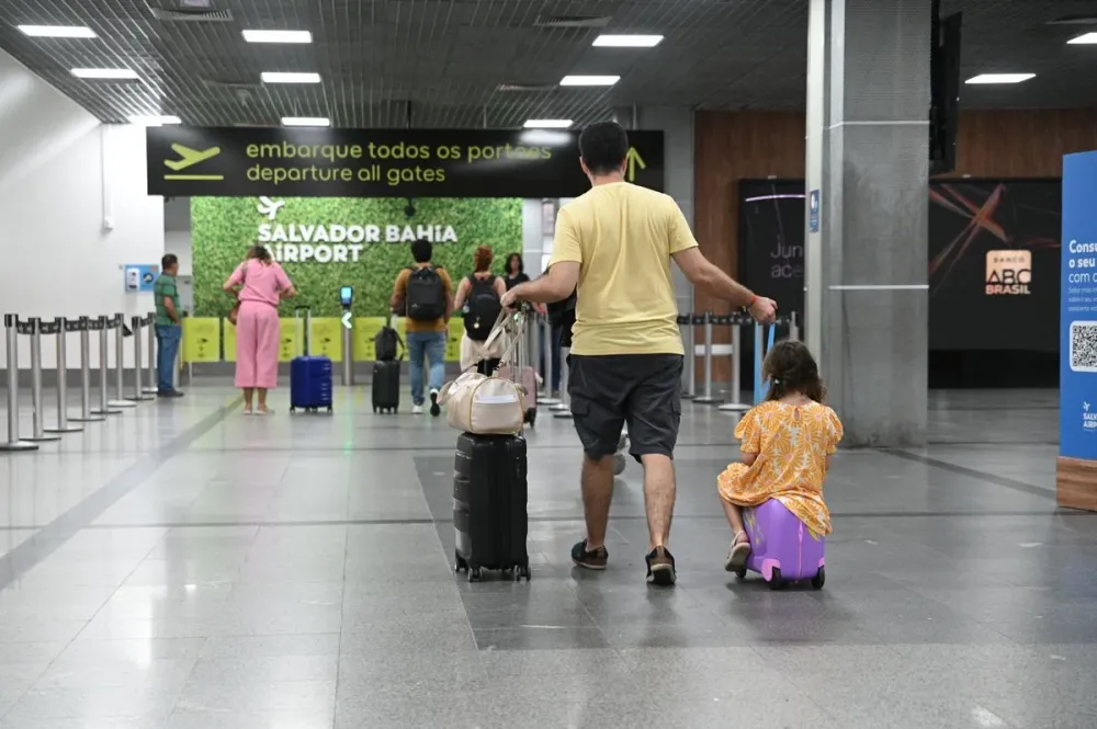 Aeroporto de Salvador supera 8 milhões de passageiros em 2025 e registra maior volume desde 2018