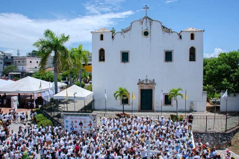 Cultura, fé e tradição marcam o Cortejo Cultural em homenagem a Santo Amaro de Ipitanga