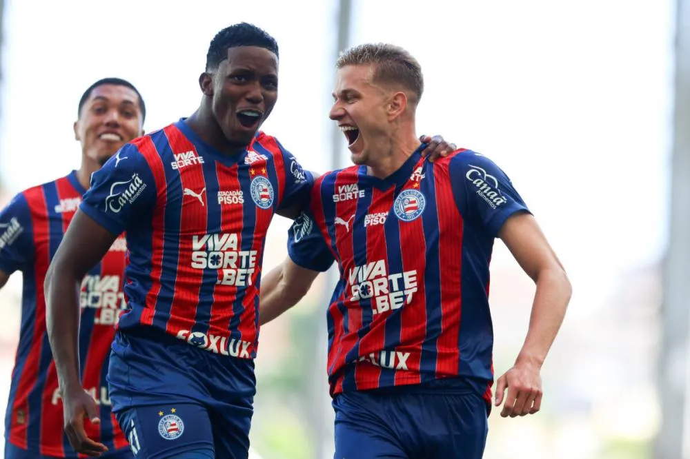 Bahia estreia no Baianão com triunfo por 4 a 2 sobre o Jequié na Arena Fonte Nova