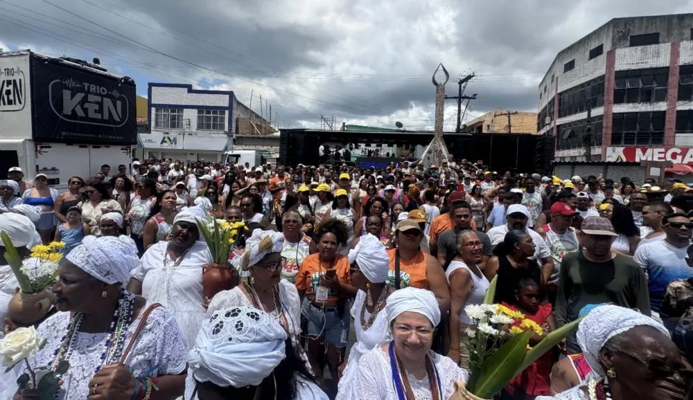 Lavagem do Adro mobiliza fiéis, autoridades e celebra a identidade cultural de Pojuca