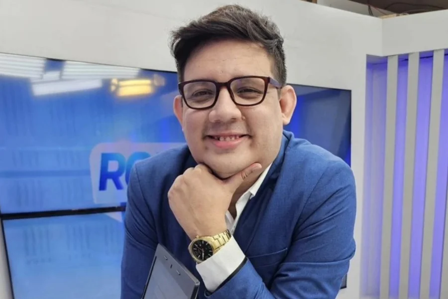 Morre o jornalista e apresentador Erlan Bastos, aos 32 anos