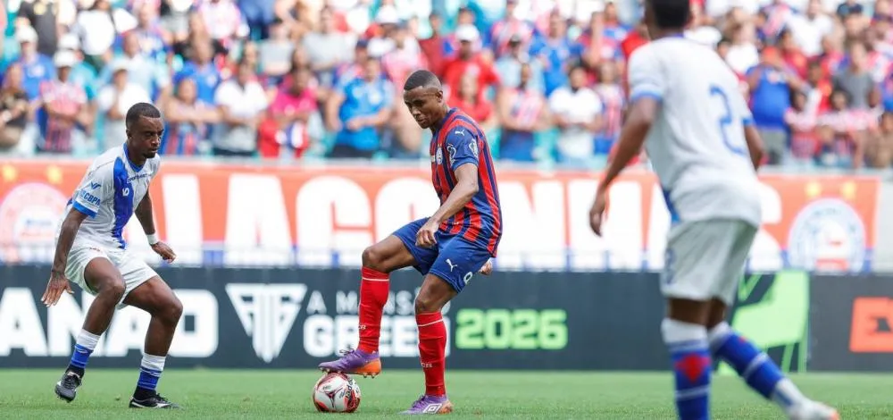 Bahia mantém 100% e vence o Galícia na Fonte Nova