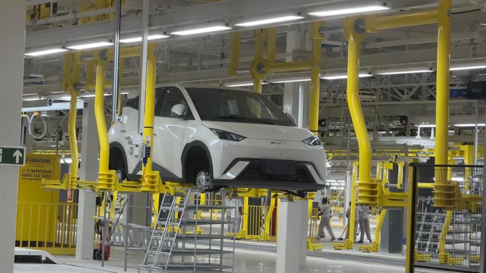 Disputa por incentivos coloca produção da BYD em Camaçari no centro de embate nacional