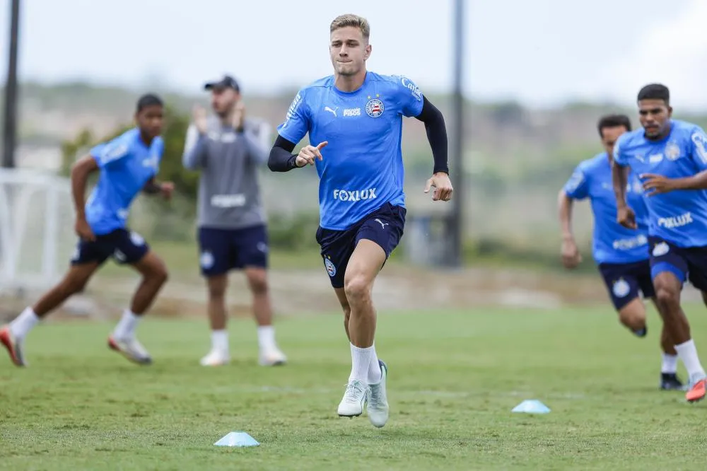 Bahia faz último treino antes do Ba-Vi 505 e tem apenas um desfalque