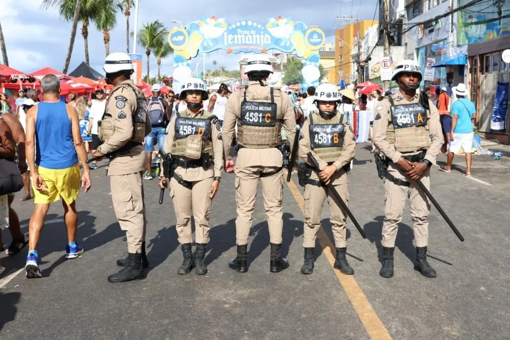 Festa de Iemanjá 2026 terá reforço de 786 policiais militares e planejamento orientado pela inteligência