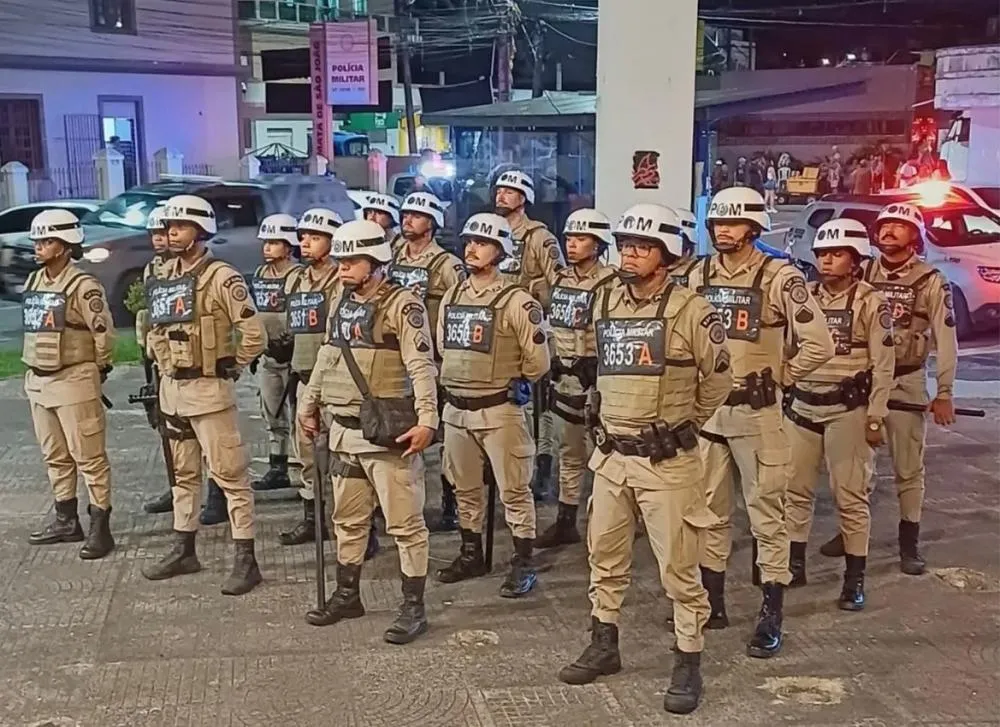 PM garante segurança no primeiro dia do Bonfim de Mata 2026