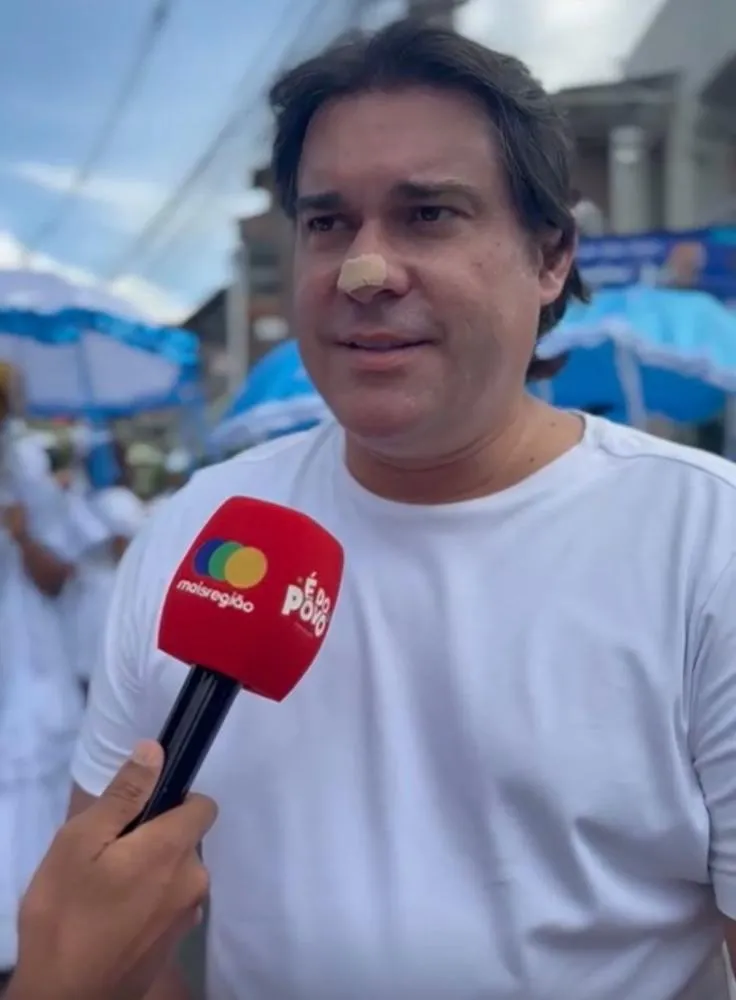Niltinho critica políticos que usam cargos para benefício próprio durante Lavagem do Bonfim
