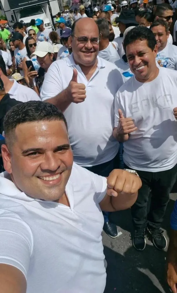 Políticos de Dias d’Ávila prestigiam Lavagem do Bonfim de Mata