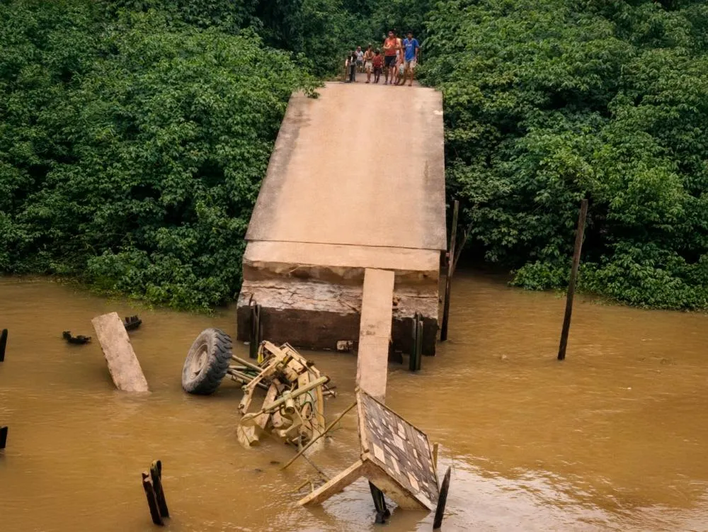 Seinfra afirma que ponte da Barragem Santa Helena não integra o Sistema Rodoviário Estadual