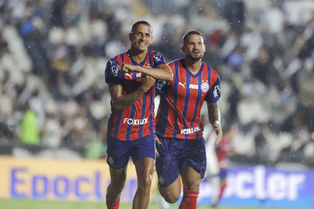 Bahia vence o Vasco e segue 100% fora de casa no Brasileirão