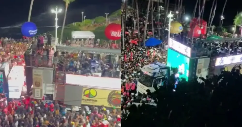 Atraso marca desfile de trios no circuito Dodô após problema com carro de apoio do Olodum