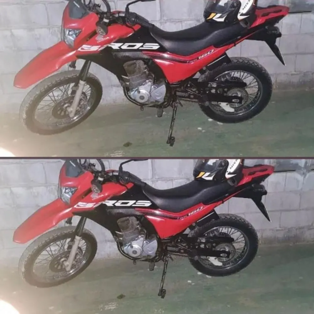 Moto é furtada na Rua São Felipe, no Centro de Mata de São João