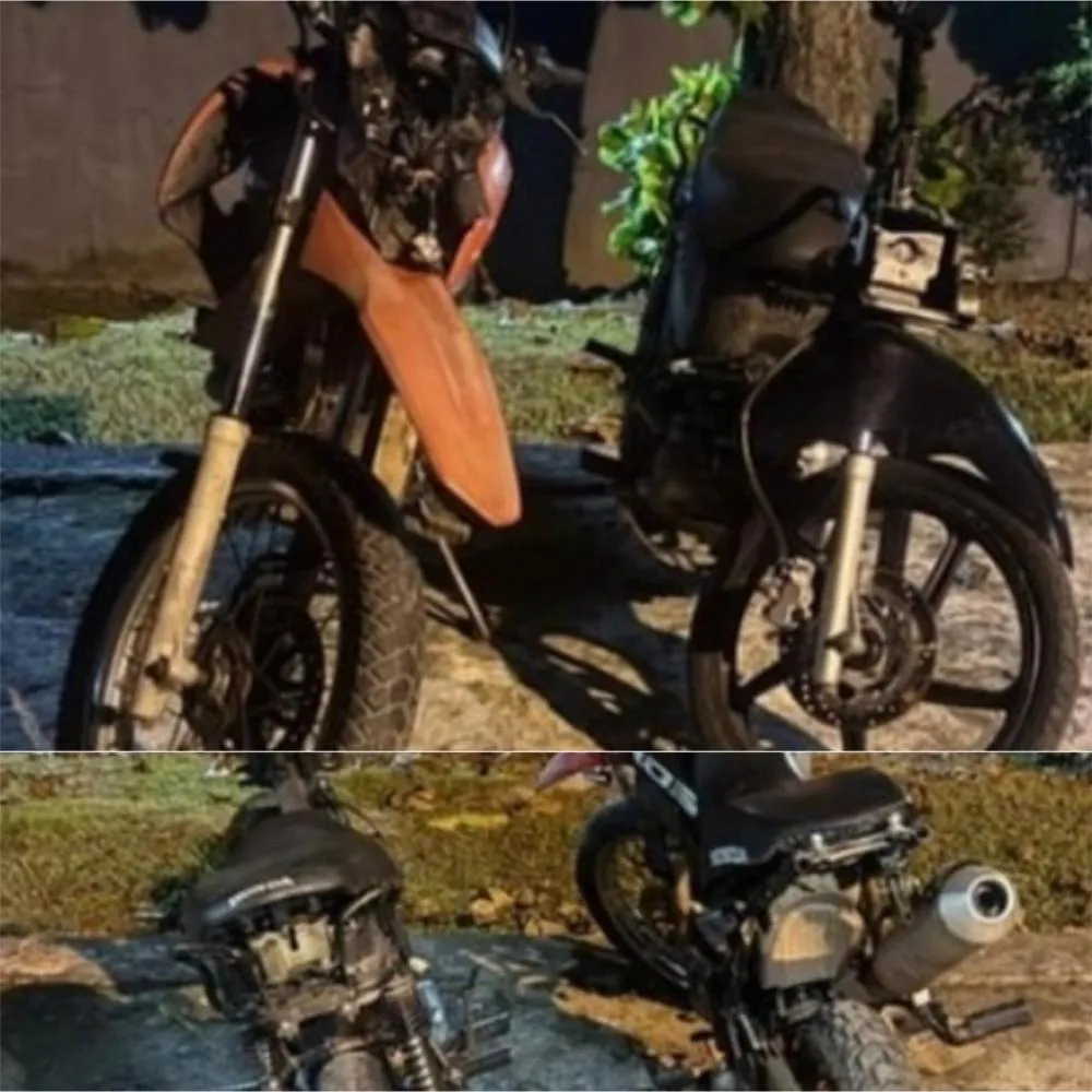 Duas motocicletas com restrição de roubo e furto são recuperadas pela PM em Mata de São João