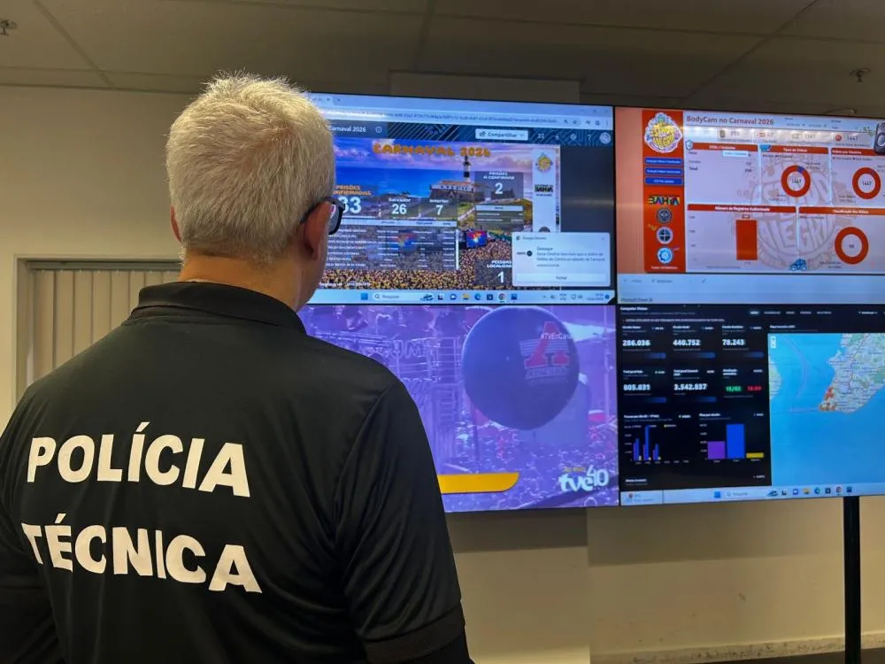 Reconhecimento Facial da SSP alcança 400 foragidos da Justiça em menos de dois meses