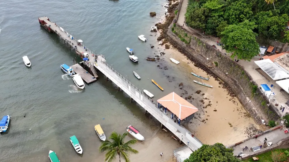 Atracadouro de Morro de São Paulo é parcialmente interditado após danos estruturais