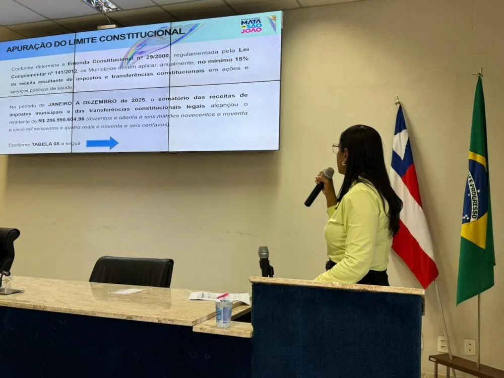 Saúde apresenta prestação de contas com mais de R$ 80 milhões executados em 2025