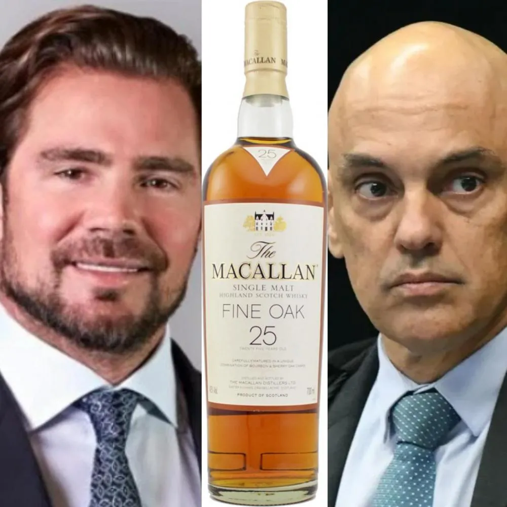 Vorcaro pagou mais de R$3 milhões em degustação de whisky em Londres ao lado de Moraes e diretor da PF