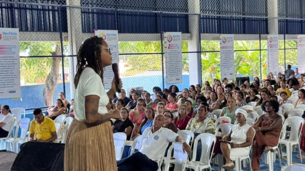 Jornada Pedagógica 2026 reúne cerca de 800 profissionais da rede municipal em Dias d’Ávila