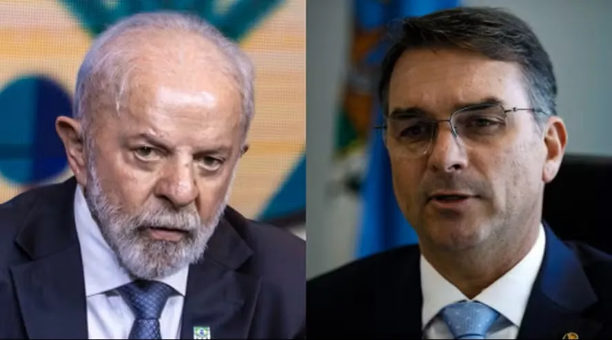 Pesquisa Quaest aponta empate entre Lula e Flávio Bolsonaro em cenário de 2º turno